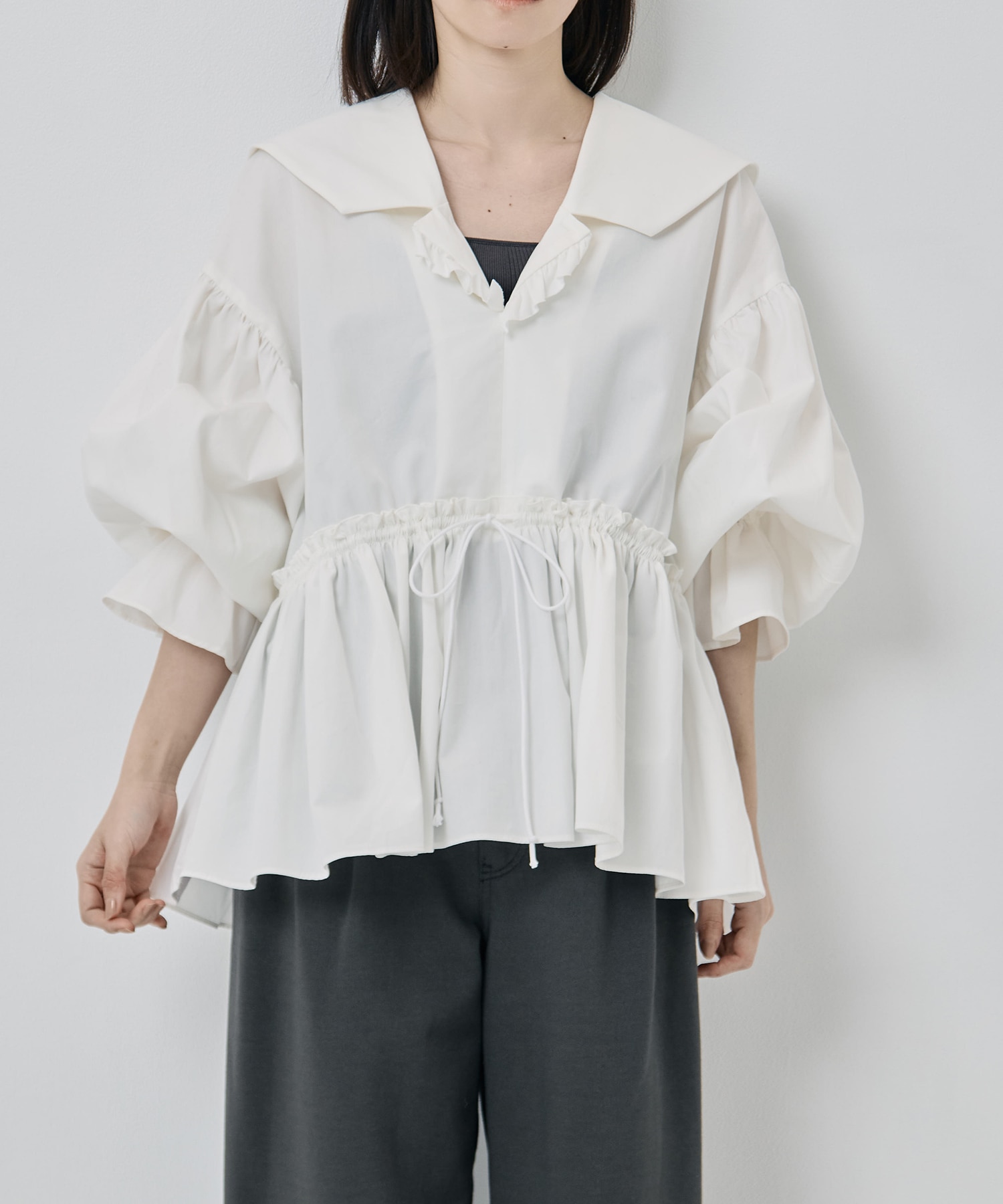 Single Tiered Smock - Twill