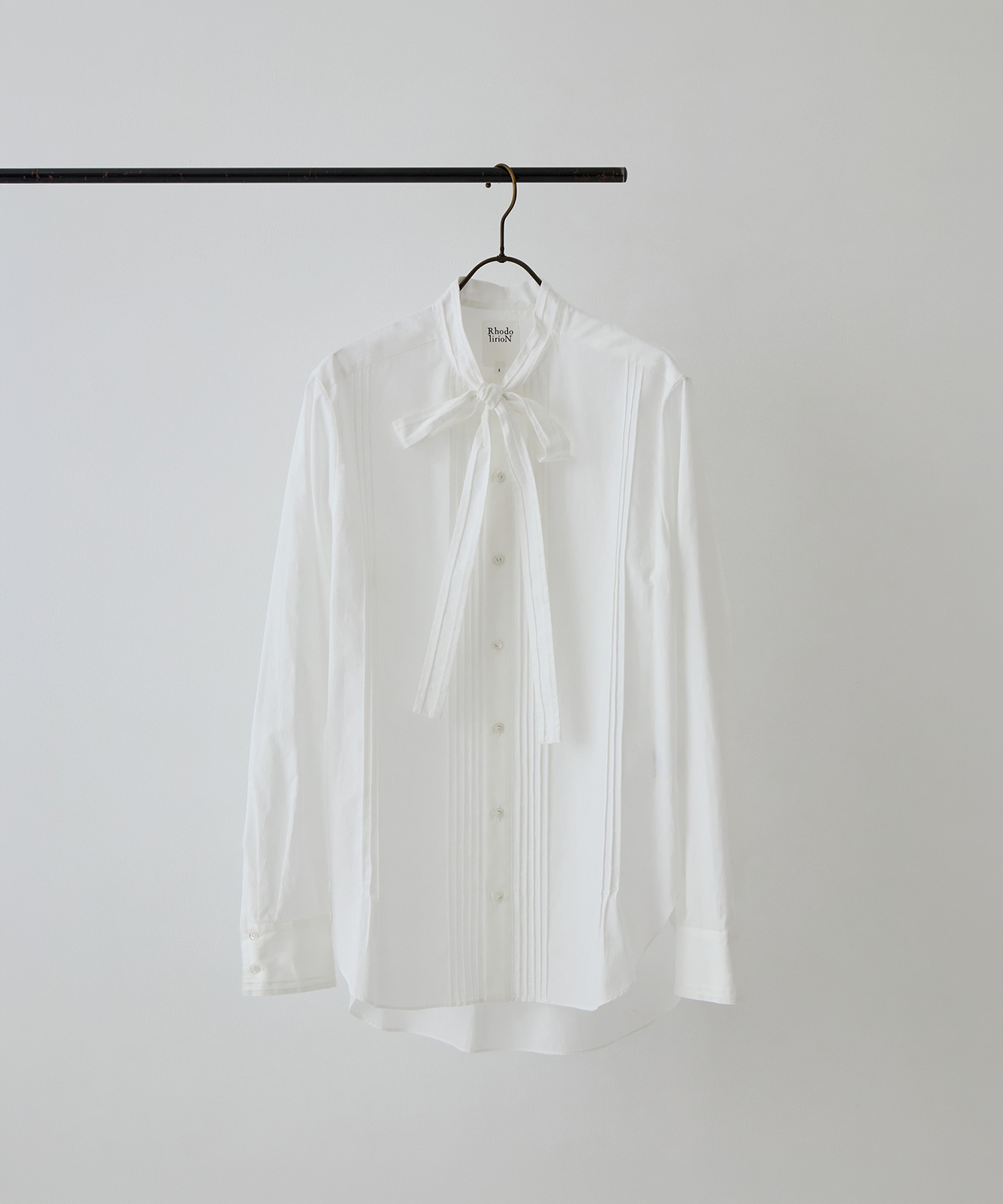 Ribbon Tie Blouse - Solid＆Leopard