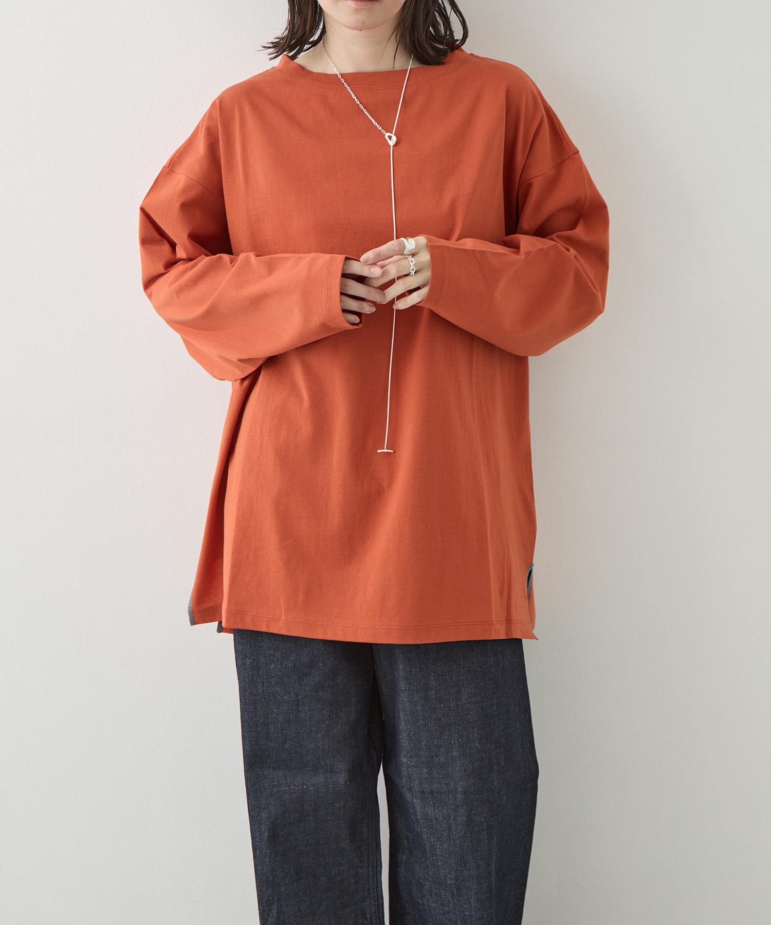COTTON TENJIKU L/S PO