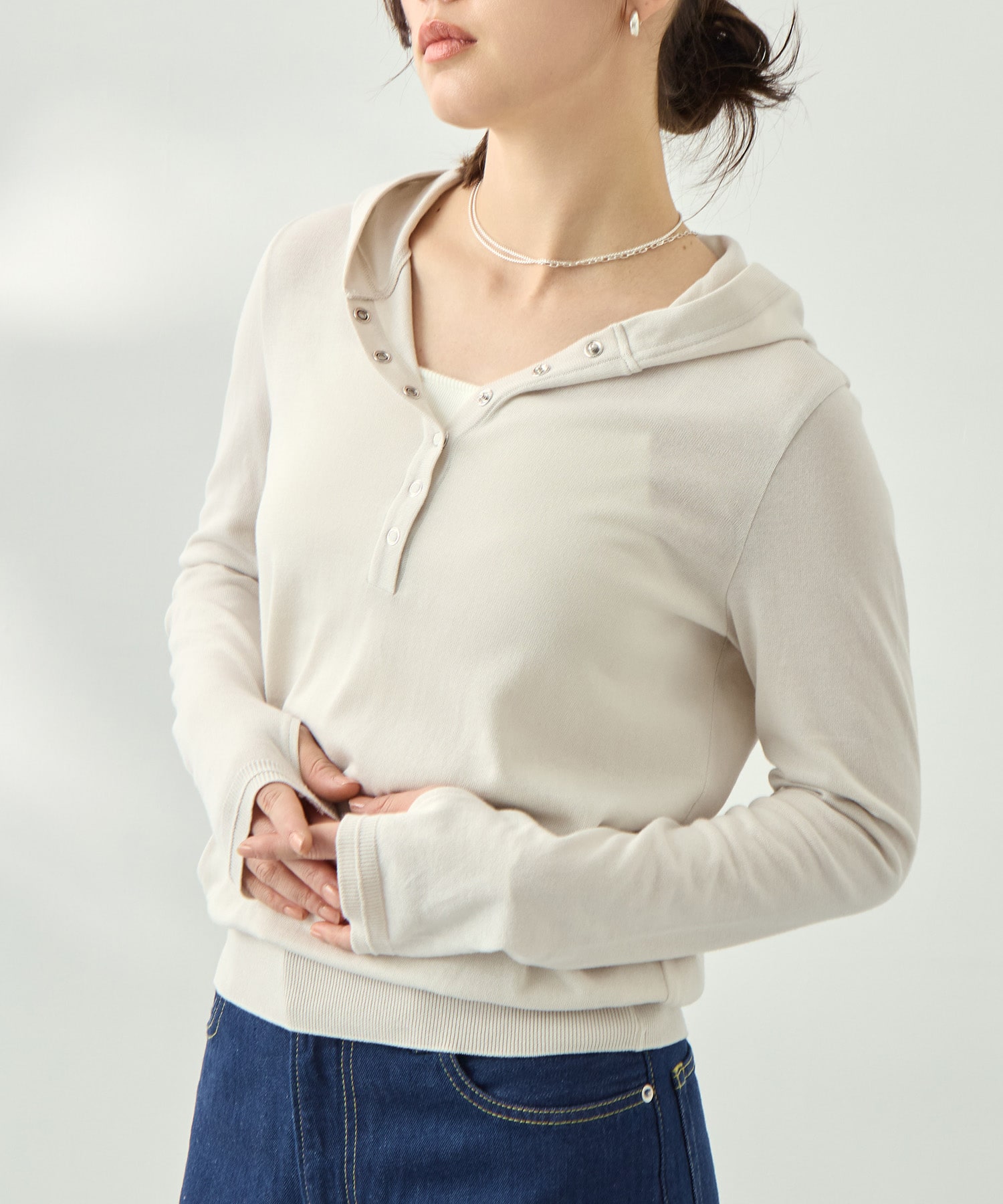 ソフトコットンフーディー