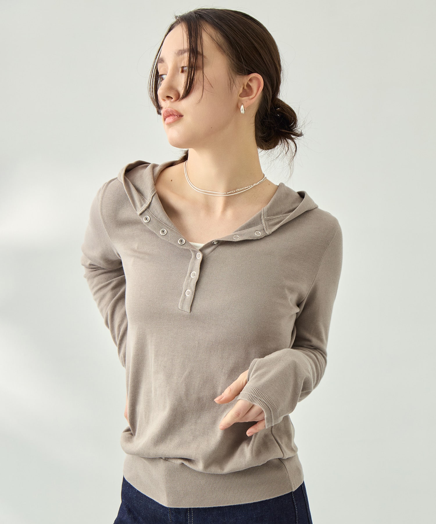 ソフトコットンフーディー