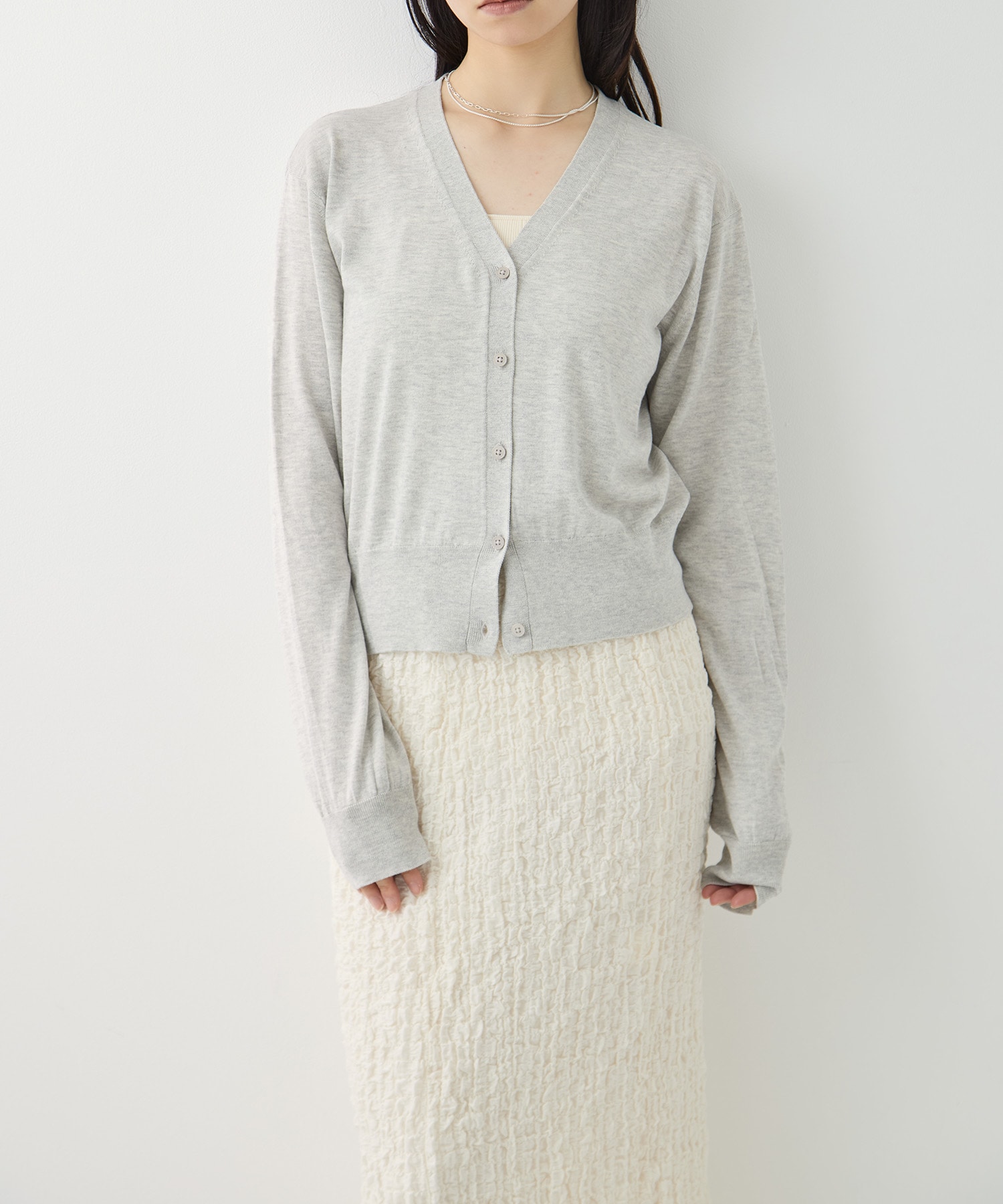 Silk Cotton Cardigan