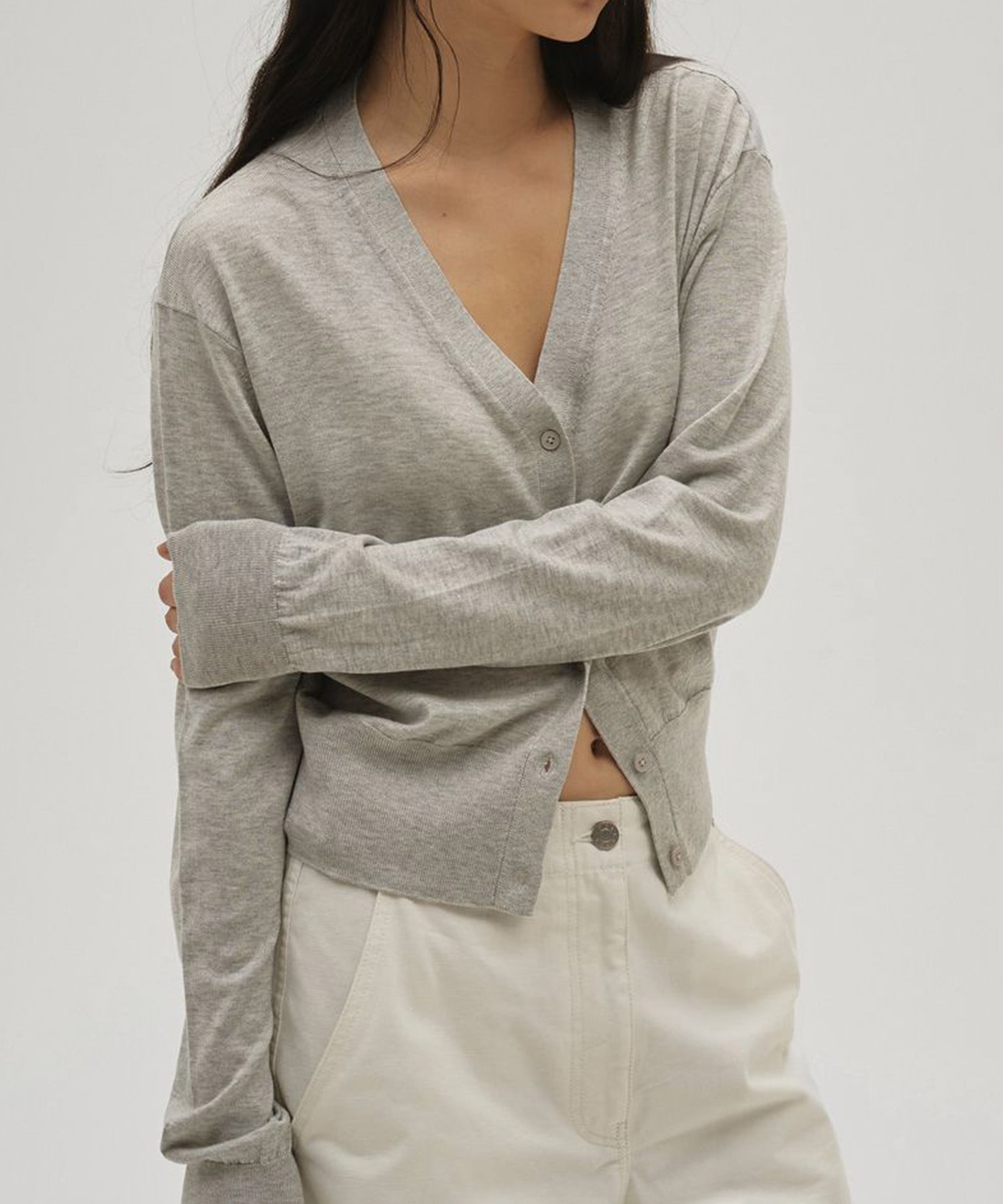 Silk Cotton Cardigan