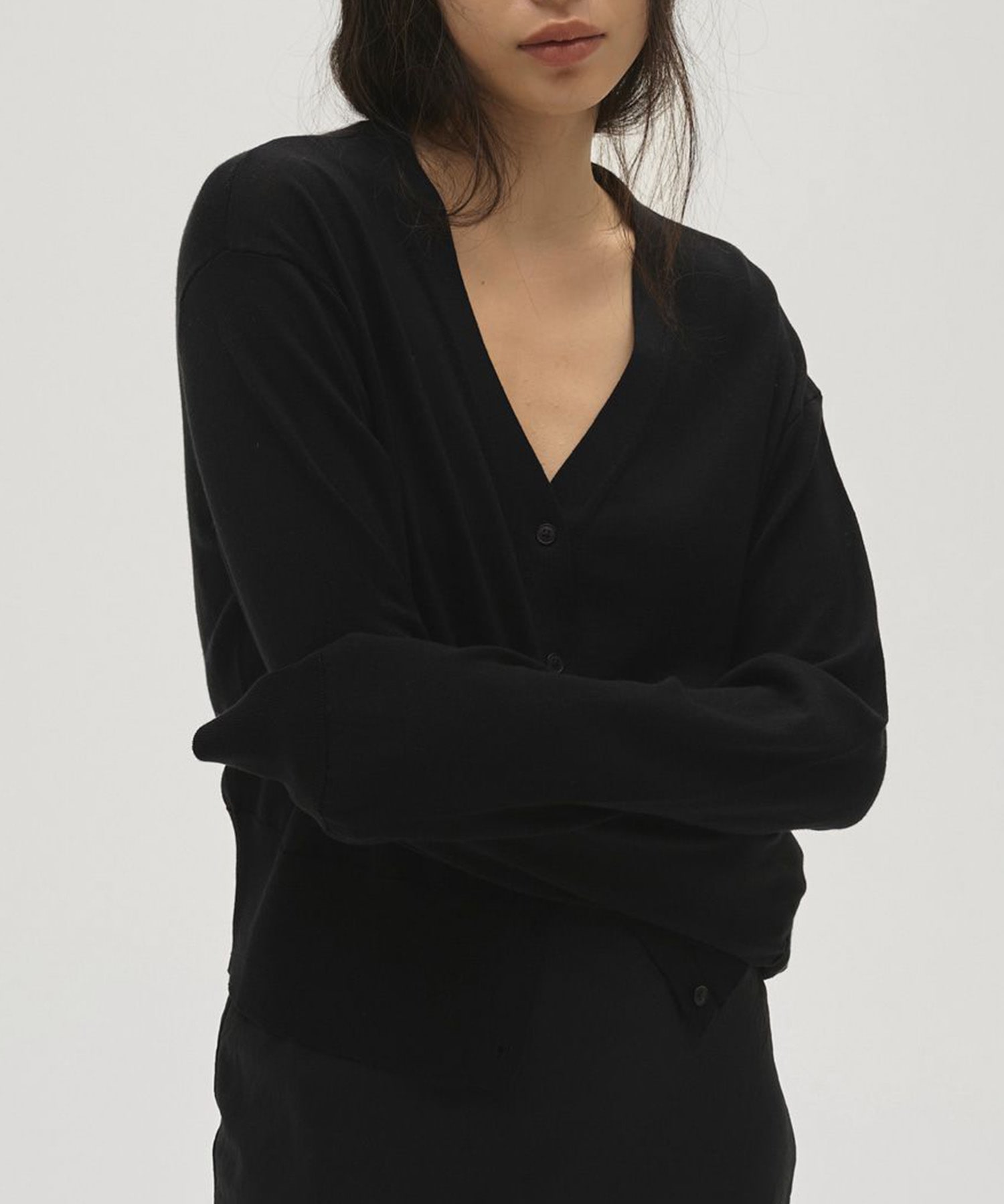 Silk Cotton Cardigan
