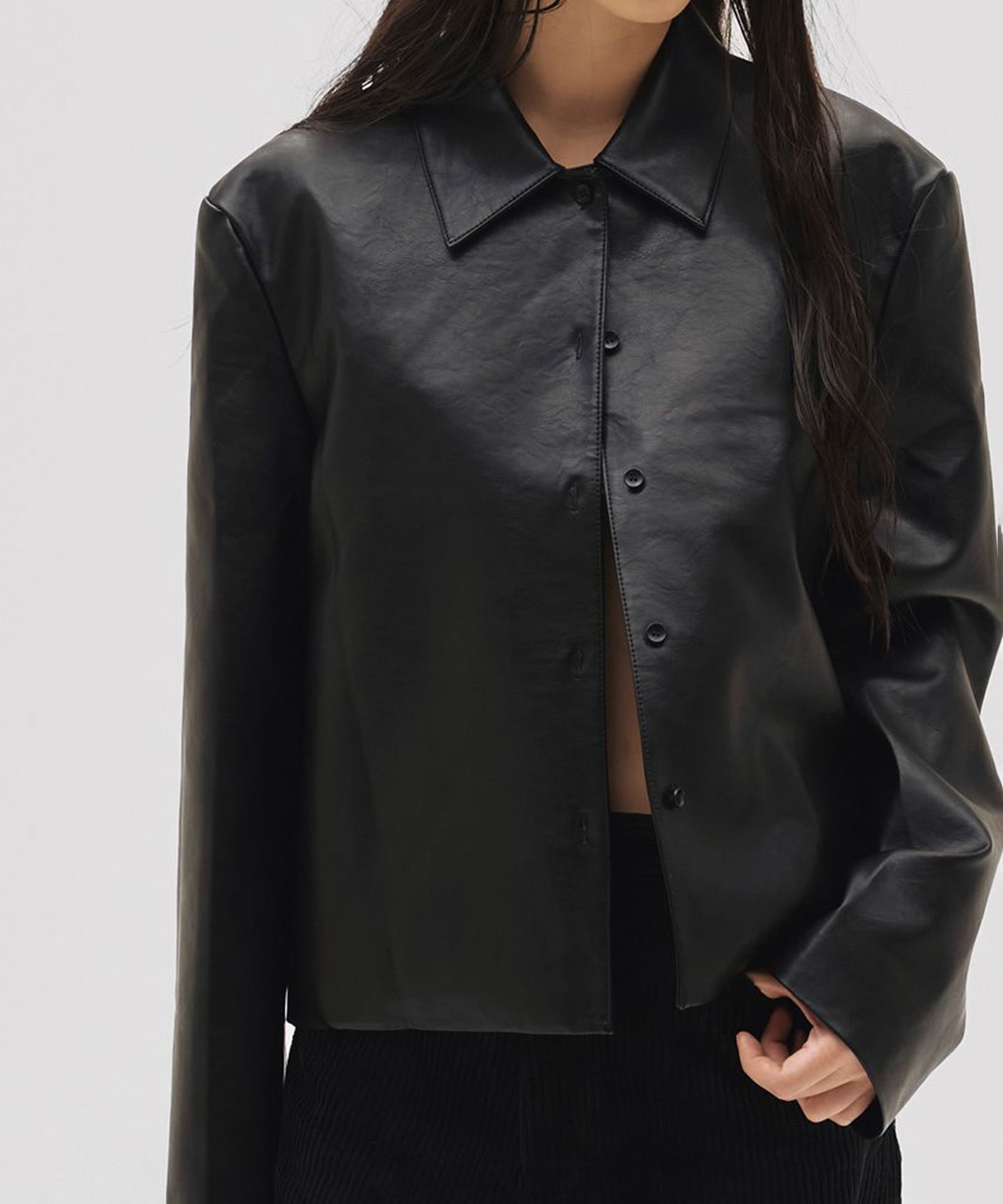 Leather Shirts Jacket