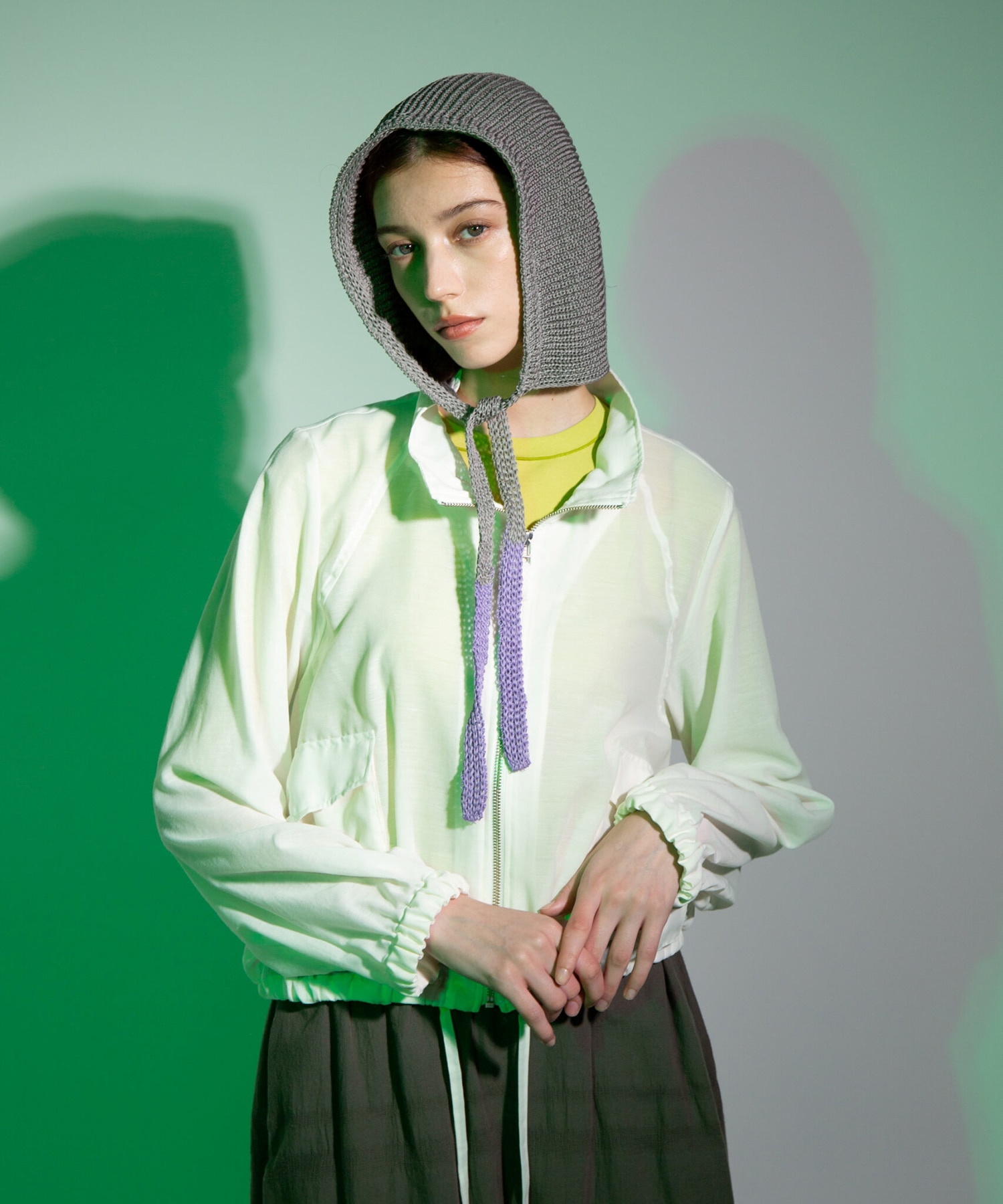 Summer Knit Hoodie