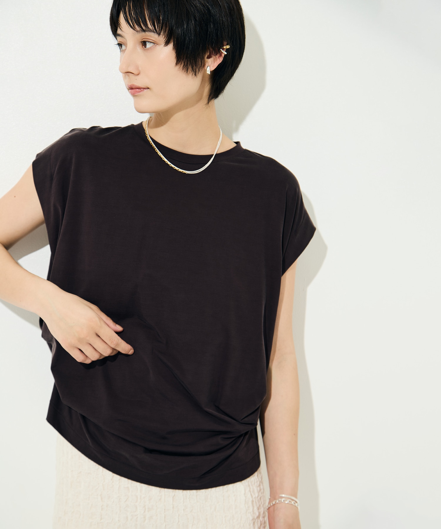 ファインキュプラドレープTee
